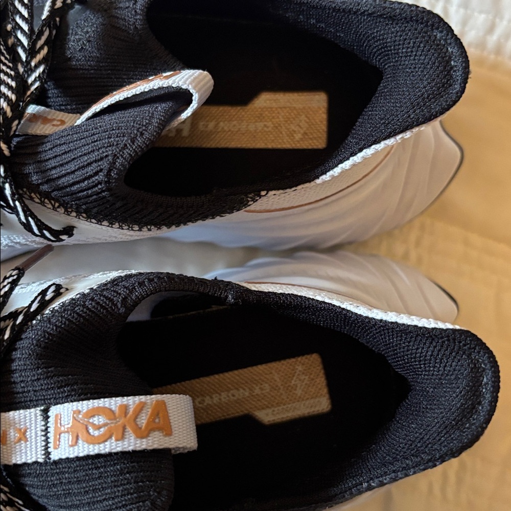 Hoka Black and White Running Shoes - Picture 4 of 12